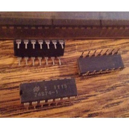 Lot of 25: National Semiconductor 74S74-1 :: FREE Shipping