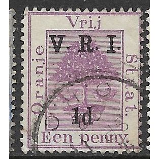 ORANGE FREE STATE 1900 SG 124 - #2 fine used (o)