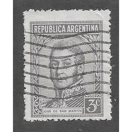 ARG 1935 3c 'JOSE DE SAN MARTIN ' FINE USED (EBID79-053)