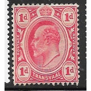 TRANSVAAL 1905/1909 SG 274 - mint no gum