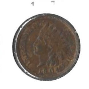1904 US Indian Head cent BU