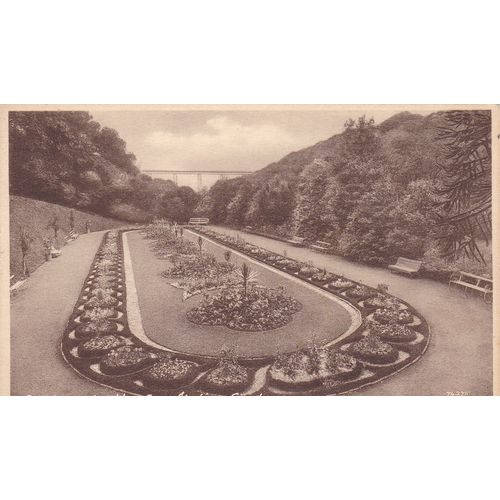 Saltburn by the Sea Italian Gardens Yorkshire Postcard (YKS72487)