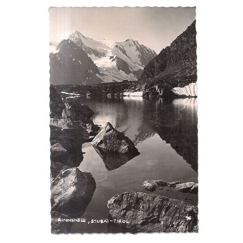 RINNENSEE, STUBAI, , SWITZERLAND. unused vintage postcard =