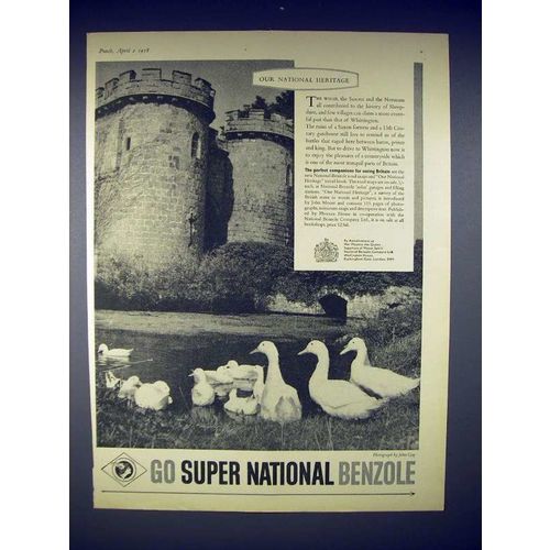 1958 Super National Benzole Ad - Whittington