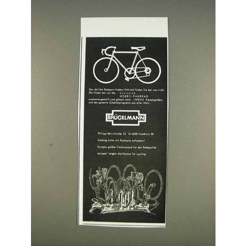 1977 Brugelmann Bicycles Ad - in German