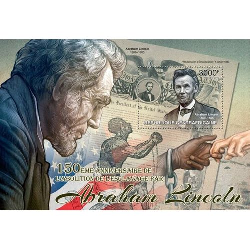 CENTRAL AFRICA 2013 SHEET MNH ABRAHAM LINCOLN PRESIDENTS 1A
