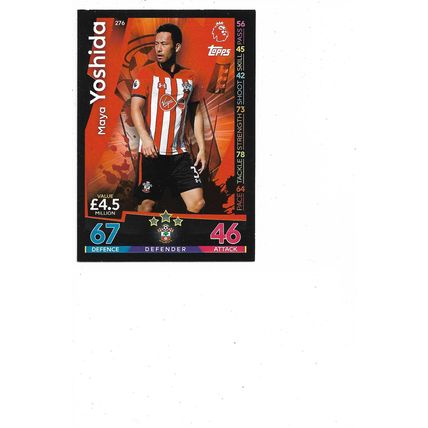 Match Attax 2018/19 276 Maya Yoshida Southampton FC