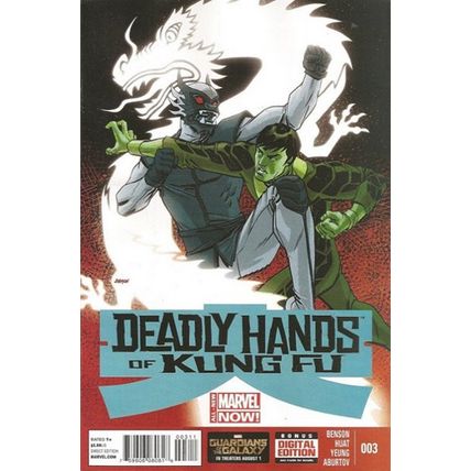 Deadly Hands of Kung Fu (2014 Ltd) # 003 NM MODERN AGE COMICS