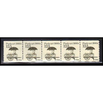 2133 12.5c Pushcart Fine MNH Dry Gum PNC 1/5 X2243
