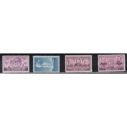 792 3c Farragut-Porter Fine MNH VA0342d