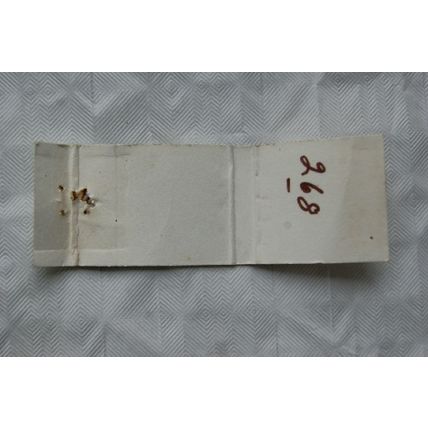 old Matchbook Cover - Animals - Stoat