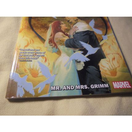 FANTASTIC FOUR: The WEDDING of BEN GRIMM and ALICIA MASTERS NM Trade Paperback!!