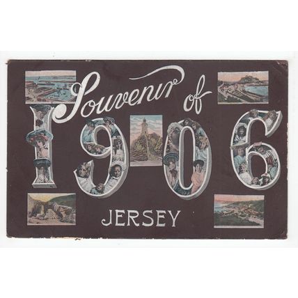 Jersey Postcard Posted 1906 Local to Miss Luce Appledale St Mary
