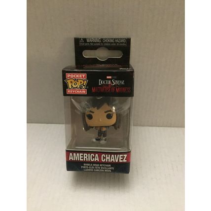 NEW Marvel Multiverse of Madness America Chavez Pocket Pop Keychain