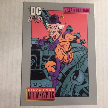 1991 DC Comics Villain Heritage Mr. Mxylptlk Set