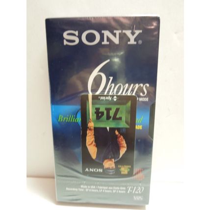 Babe Ruth SPRINT Card #3 714 SONY T-120 Premium Sealed VHS Tape MINT