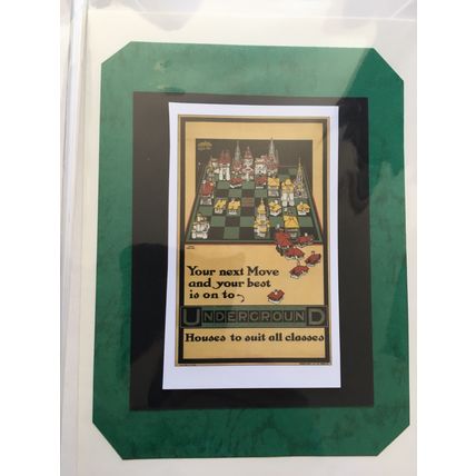 GREETING CARDS X 2 - LONDON UNDERGROUND