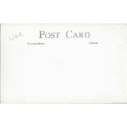 Unknown Location - Two Young Girls Walking Down a Lane - Postcard (198RP)