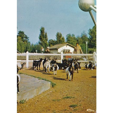 Meli Park Brussels Belgium Postcard unused VGC