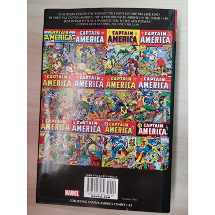 Golden Age Captain America Omnibus Vol. 1 - 9780785168072 - 2014!
