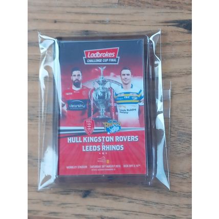 2010-2019 Rugby League Challenge Cup Final Programme fridge magnet collection