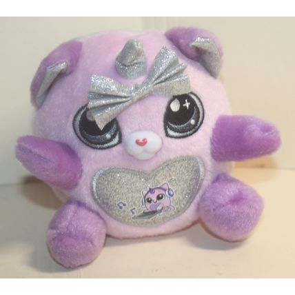 Zuru Toys Rainbocorns DJ Kittycorn Sparkle Heart Surprise Plush