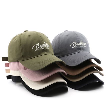 top baseball cap men's shade cap Fashion women's letter embroidery semi-hard