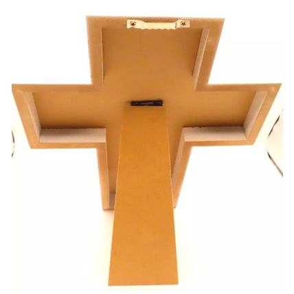 Thinking of You Cross Green Plaque Freestanding Wall Hanging 25 CM Gift Faith
