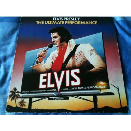 ELVIS PRESLEY - THE ULTIMATE PERFORMANCE 12" VINYL LP Album - 16 LIVE Tracks