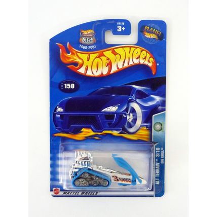 Hot Wheels Big Chill #150 Alt Terrain 3/10 White Die-Cast Car 2003