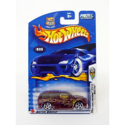 Hot Wheels Boom Box #035 First Editions 23 of 42 Black Die-Cast Car 2003
