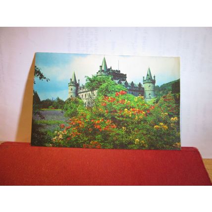 INVERARAY CASTLE used vintage postcard by M & L. c.1974 =