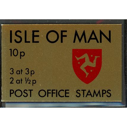 IOM ISLE OF MAN - 1973 10P SACHET BOOKLET