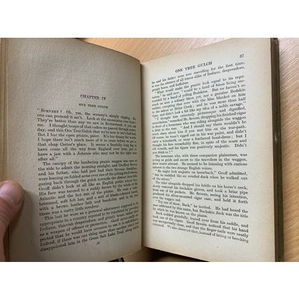 1919 ROBERT LEIGHTON "KIDDIE OF THE CAMP" PRAIRIE WESTERN FICTION BOOK (P4)