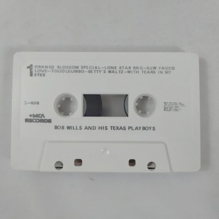 Bob Wills and his Texas Playboys - Re-released 1973 Version - Cassette Tape