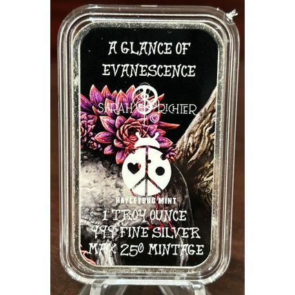 1 Oz Silver Collectible HALEYBUG MINT A Glance Of Evanescence Max Mintage Of 250