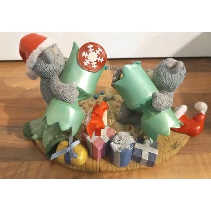 Me To You figurine, Teddy Bear Christmas Cracker. Limited Edition Ornament Boxed