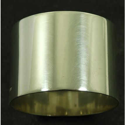 Vintage Solid Sterling Silver Unengraved Serviette Napkin Ring 1945 By Viners