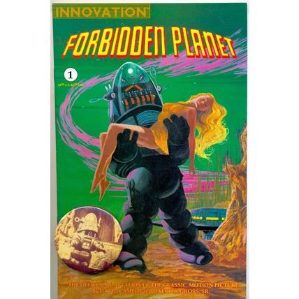 FORBIDDEN PLANET #1/2 Innovation Comics 1992 film adaption set