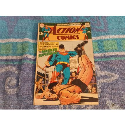 Silver Age DC Action Comics # 372 The Masked Superman 4.0 Very Good Shape 1969