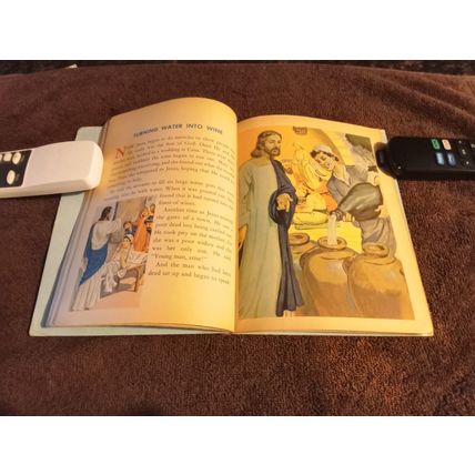 Bonnie Book Stories Of Jesus For Children Retold Fron New Testament 1965