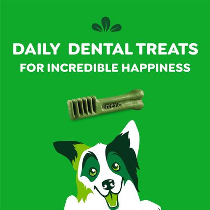 Greenies Original Regular Natural Dental Care Dog Treats, 54 Oz. Pack (54 Treats
