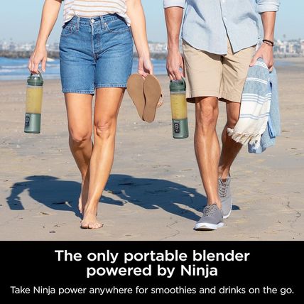 Ninja BC151EM Blast Portable Blender, Cordless, 18Oz. Vessel, Personal Blender-F