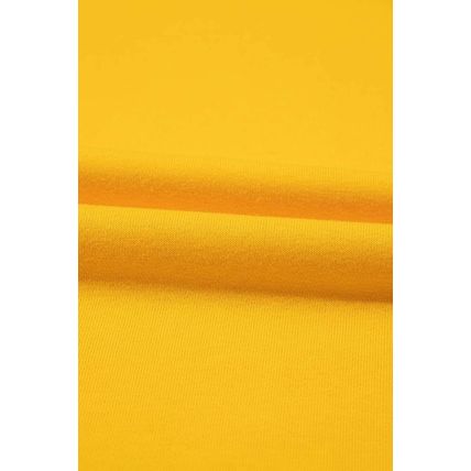 Yellow Color Block Thumbhole Sleeve Drop Shoulder Sweatshirt