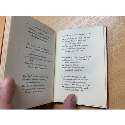 ANTIQUE "FIFTY 'BAB' BALLADS" W S GILBERT SMALL HARDBACK BOOK (P2)