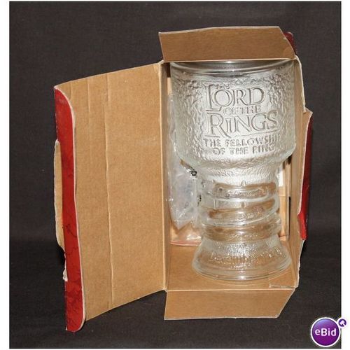 2001 Burger King Lord of the Rings Arwen Glass with Box