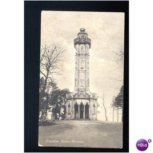 Northumberland ALNWICK Braizlee Tower Postcard by Reliable Series (18/53)