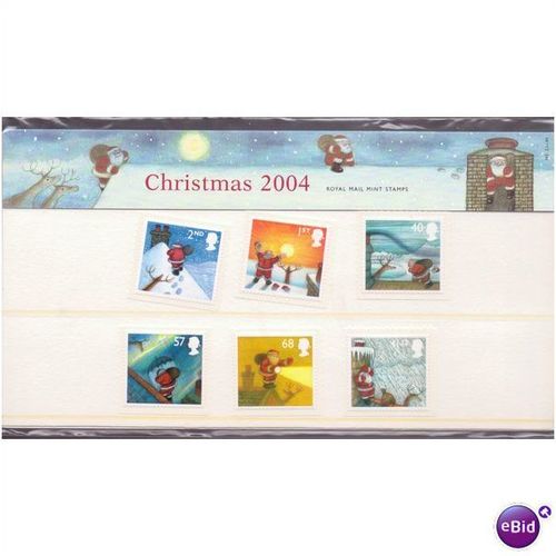 po presentation pack 365 christmas 2004 sg2495