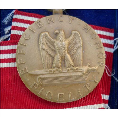 Original WWII US Army Good Conduct Medal with Box 1944