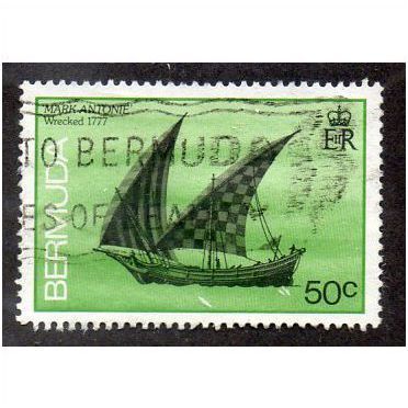 BER 1986 50c 'BOATS AND SHIPS ' FINE USED (EBID16164)